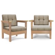 Кресло High-Style Lux ясень (Дуб натуральный,Декор серебро,Винилискожа PRADO-1,Винилискожа Prado_1)