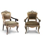 Кресло Император Голд ясень (Экс.4,Винилискожа Prado_1,Винилискожа PRADO-1)