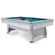 Модерн ПРО СБ 8 МДФ/ЛДСП (РП, серый (ЛДСП), Manchester 70 Blue green, Система ската шаров, Накл. эл-в стальное)