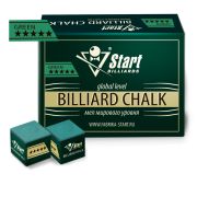 Мел Startbilliards 5 звезд зеленый (72шт)