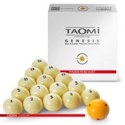 Шары TAO-MI GENESIS 67 мм Желтый биток с точками