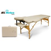 Массажный стол Delux Бежевый УЦЕНКА №113