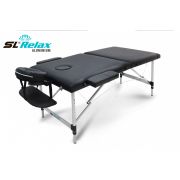 Массажный стол Aluminium (black) Черный УЦЕНКА №143
