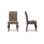 Стул Буржуа I (Мореный дуб,70 Velvet-Lux)