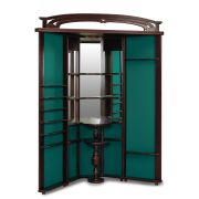 Кабинет Венеция ясень (№11,Manchester 70 Yellow green)