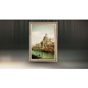 Рама Тоскана 2450х1450 (Мореный дуб/Голд)