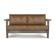 Диван Victory (Grey_bristol,Винилискожа Mahogany,Винилискожа (Mahogany) цвет № 202)