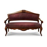 Диван Ливерпуль-Люкс ясень (Патина 1, 70 Velvet-Lux)